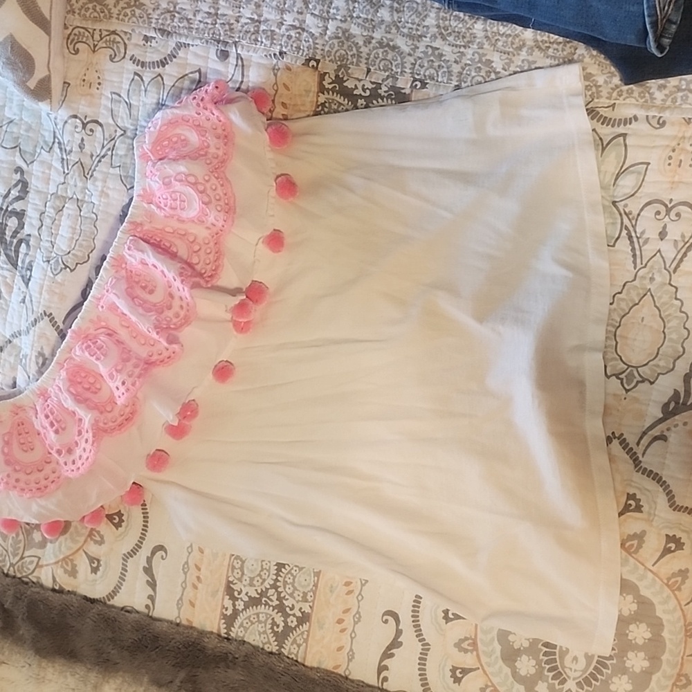 One shoulder Lily Pulitzer shirt